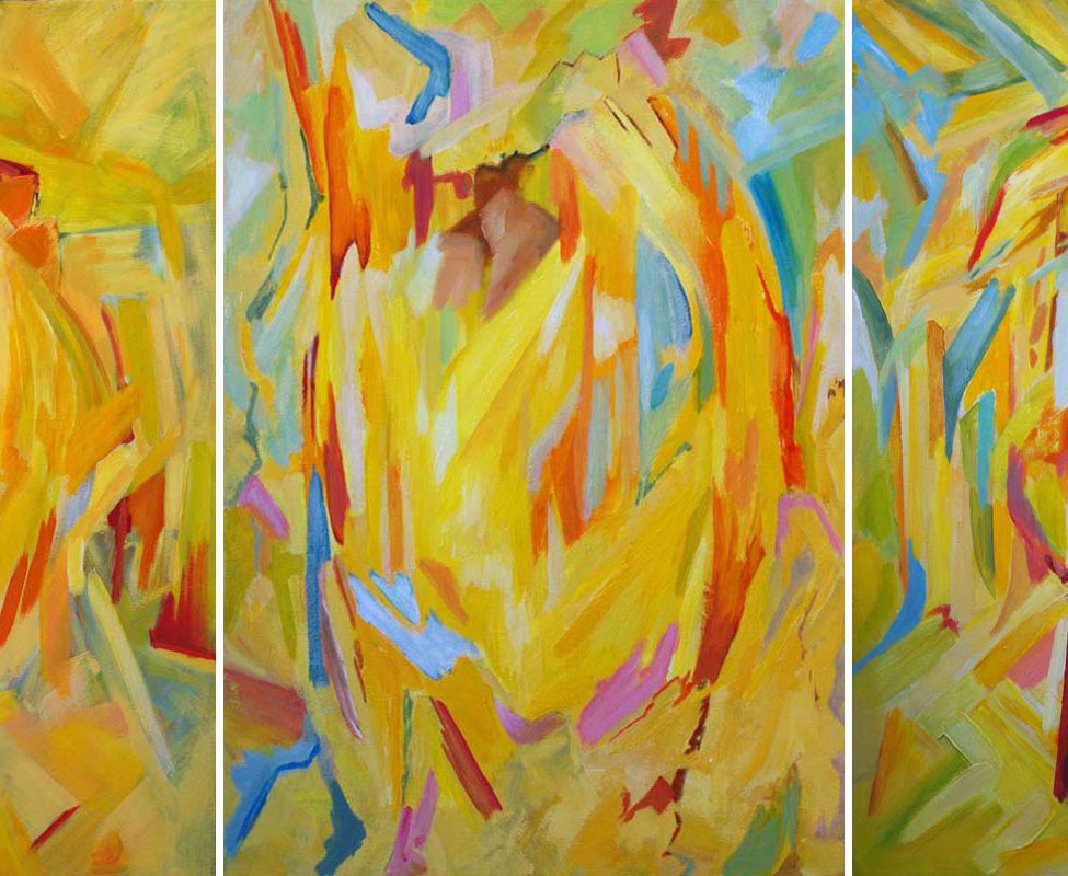 »Triptychon-Gelb« 2019